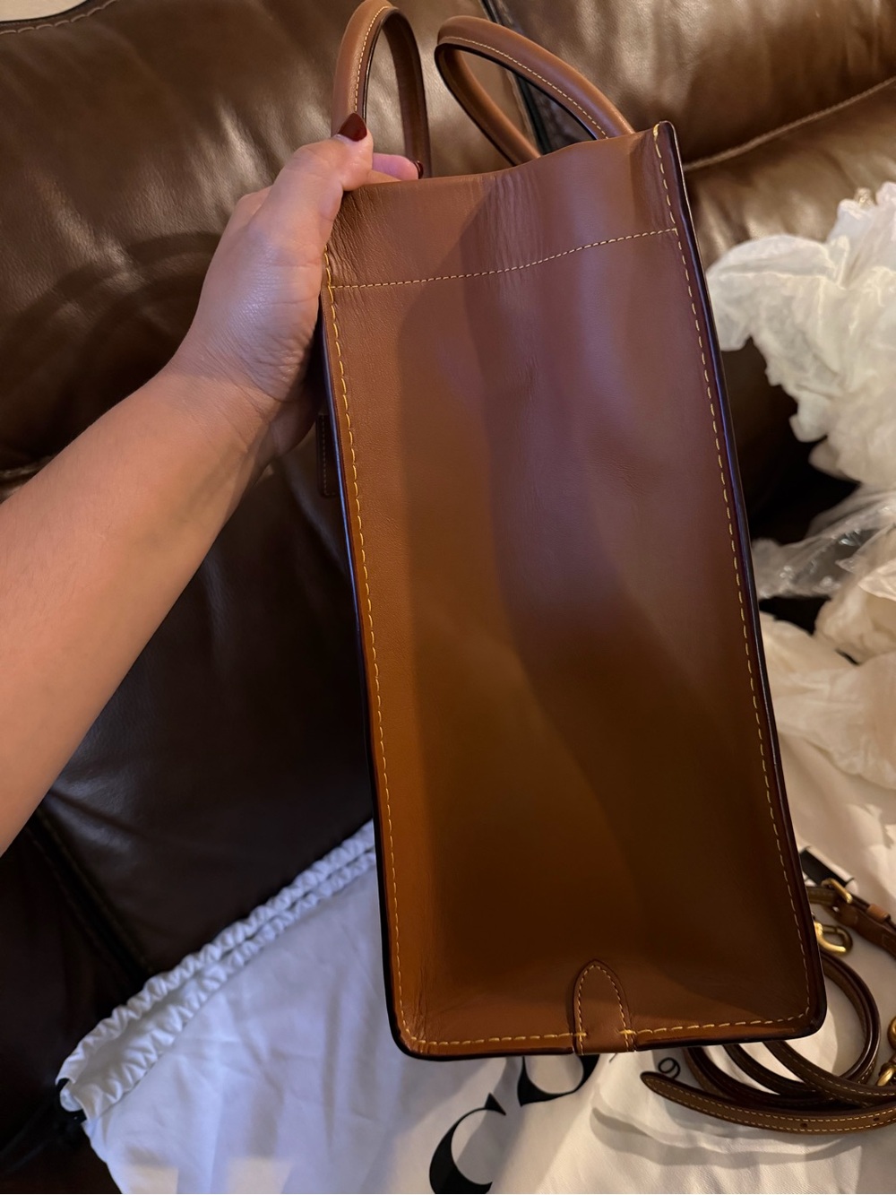 Coach Cashin Carry Tote XL - Picture 11 of 12